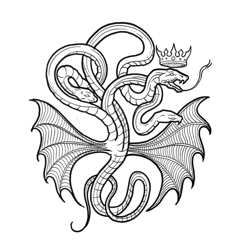 Dragon tr3s cabezas
