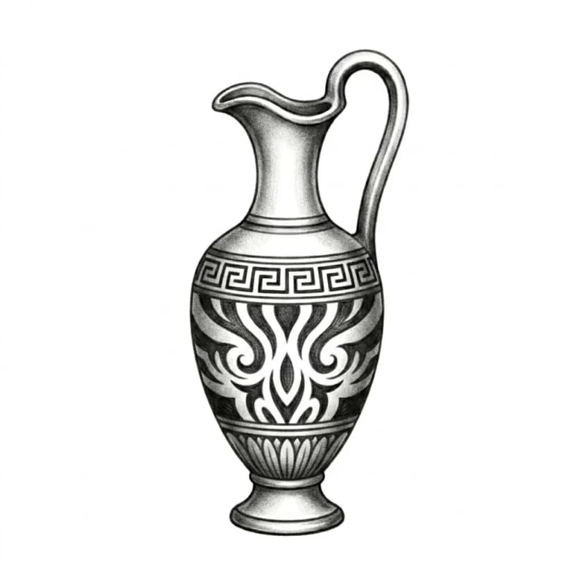 Jarron ornamental